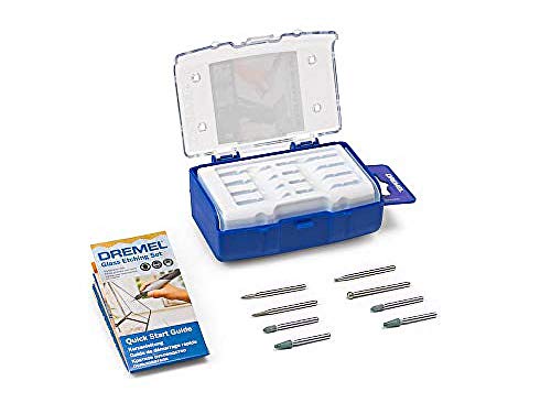 Dremel Glas Gravur Set 8tlg. (für Dremel Multifunktionswerkzeug)