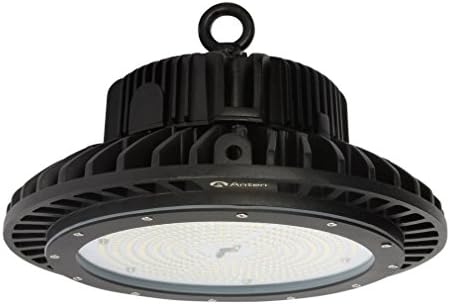Anten LED High Bay Lighting, 150W UFO Hi Bay Light 150 LM/W IP65 SMD 2835 LED 22000 LM 6000K Sosen Driver for Garage Warehouse Workshop, AC100-240V