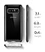 Spigen Neo Hybrid Crystal Galaxy Note 8 Case with Clear Hard Casing and Reinforced Hard Bumper Frame for Galaxy Note 8 (2017) - Black
