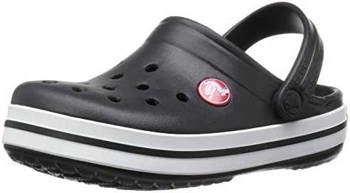 crocs Kids' Crocband Clog (Toddler/Little Kid),Black,10-11 M US Little Kid