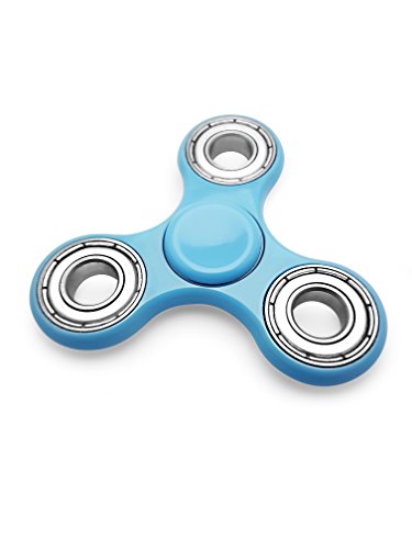 Fidgetology Professional Fidget Spinner Toy EDC ADHD Focus Ultra Durable High Speed Hybrid Ceramic Bearing 1-3 Min Spins Non-3D