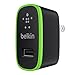 Belkin Boost Up Home and Wall Charger, 12W, 2.4 Amp, Black (F8J040ttBLK)