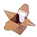 Clear Bakery Pastry Brown Kraft Paper Single Cupcake Boxes With Window And Handle Wholesale(50PCS)