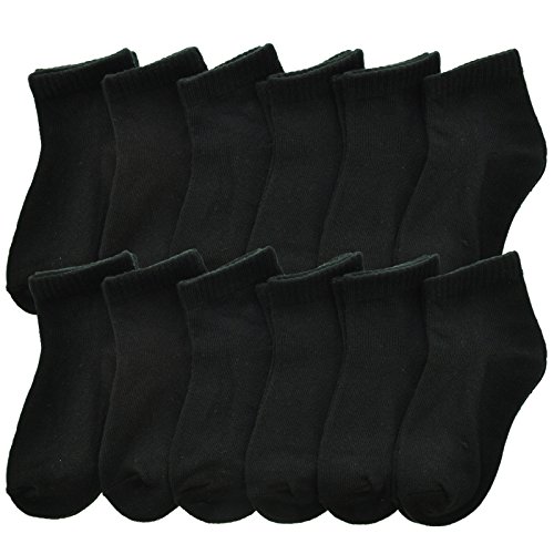 Cotton Variety Low Cut Trainer Socks (12-Pack)