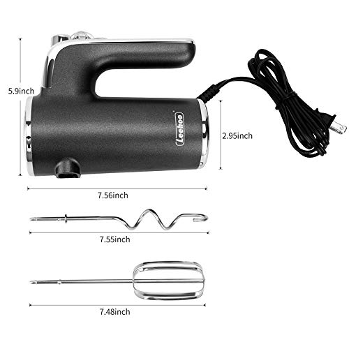 Hand Mixer Electric,Powerful 5Speed Kitchen Handheld Mixers Turbo