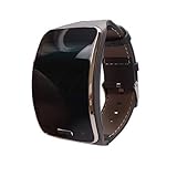 Hagibis Replacement Wristband Samsung Galaxy Gear S R750W Smart Watch，Easy to Install Easy to dismantle， (Gray)