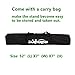 Zupapa Hammock with Stand 2 Person, Upgraded Steel Hammock Frame and Polycotton Hammock, 550LBS Capacity for Indoor Outdoor Use