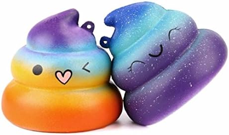 Kstare Cute Squishies Slow Rising Soft Squishies Charms Toy for Stress Relief Toys (A)