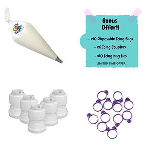 image for Baker's Dozen 41pc Piping Bags-Cake Decorating SuppliesCake Decorating
