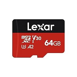 Lexar E-Series Plus 64GB Micro SD Card, microSDXC