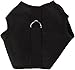 Kitty Holster Cat Harness - Cat Walking Harness, Secure & Comfortable, Ultra-Strong Hook-and-Loop, Soft Breathable Cotton, Made in USA - Black, XS