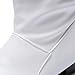 Blivener Women's Casual Knee High Riding Boots Pull on White US 10