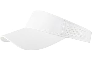 FEICUI Women's Sun Sports Visor Adjustable Empty Top Baseball Cap Athletic Performance Outdoor Hat