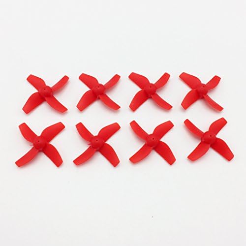 2 Sets of Red Micro FPV Propellers