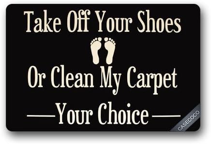 EGood g64054 Custom Machine Washable Machine-Washable Doormat Indoor Outdoors Floor Mat Gate Pad Cover 23.6 X 15.7 Inch