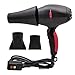 Professional Salon Hair Dryer 2300 Watt with Diffuser, Fast Drying Blow Dryer with Long Cord, Black