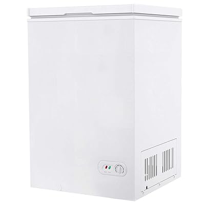 Northair Chest Freezer 3.5 Cubic Feet with 2 Removable Baskets