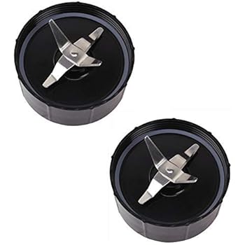 [2-Pack] Magic Bullet Cross Blade, Aquaxind Cross Blade Replacement Parts Compatible With Magic Bullet Blender (Model MB1001) - No Leaking Works Great With Both Dry and Wet Contents