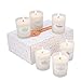 Anjou Scented Candle 6 Pack Gift Set, Aromatherapy Set of Fragrance Soy Wax, 15 Hours Burn Time Per Cup, 6 x 70 g for Stress Relief, Christmas Gift