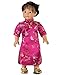 18 Inch Doll Dress, Fuchsia Mandarin Dress Perfect for 18 Inch American Girl Doll Clothes & More! Fuchsia Mandarin Dress for 18 Inch Dolls. Chinese New Year Doll Dress