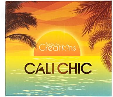 FASHION BOOMY Eyeshadow Palette Natural Nude Smoky Matte Shimmer Shades Professional Beauty Makeup (CALI CHIC)
