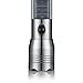 ECEEN® Solar Powered Flashlight, Aluminum Alloy Handheld Flashlight Rechargeable LED Torchlight with USB Charge Cable for Camping, Hiking, Climbing, Outdoor Sports, Vehicle, Auto Emergency Kit