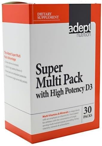 Science Foods - Super Mulit Vit W/ D3 30/Pks
