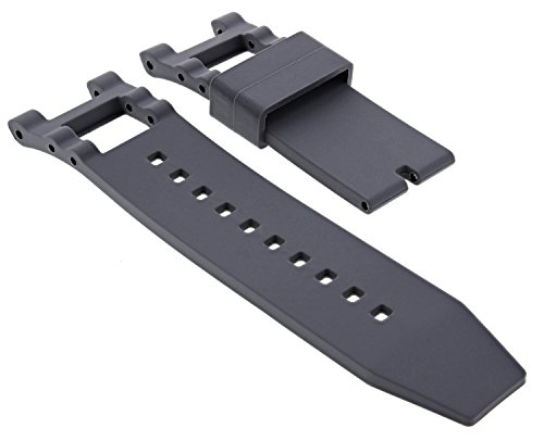 Silicon Rubber Watch Band Strap for Invicta SUBAQUA NOMA III 6043 5511 5512 Grey