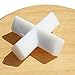 Magnetic Stirrer Stir Bar PTFE Magnetic Mixer Stir Bars Cross Shape (8X20mm, 3PCS)