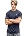 Champion Men's Double Dry Cotton Crew, Navy Heather, Large