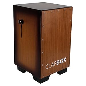 Clapbox Adjustable Snare Cajon CB65- Birch Wood, (H:50 W:30 L:30) – 3 Internal Snares