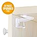 Cabinet Locks, Baby Proofing Child Safety Cabinets Locks 10 Packs, Easy Installing Safety Drawer Locks -No Need Tools Drilling Measuring for Drawers, Cabinets, Closets