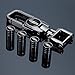 Metal Car Wheel Tire Valve Caps Stem caps Air Nozzle Cap Replacement for Lincoln MKZ MKX MKC Keychain Keyring Logo Styling Decoration Accessories