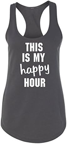 Womens Workout Tanks - This is My Happy Hour - Zumba by Echona Apparel