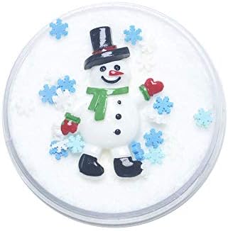ALIKEEY Educational Toys for Kids, 100ML Christmas Slime Scented Charm Mud Stress Relief Kids Clay Toys Xmas B