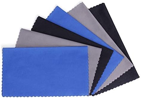 Magicfiber Microfiber Cleaning Cloths Fosmon Microfiber Cleaning Cloths (15 Pack), 6 X 7 Inch Small Large Lens Cleaning Cloth