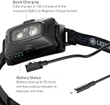 Ledlenser HF4R Signature Rechargeable Head Torch 600 lm USB C IP68 view 4