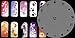 Custom Body Art Airbrush Nail Stencils - Nail Art Stencils Series #1: 260 Unique Designs from 20 Individual Templates