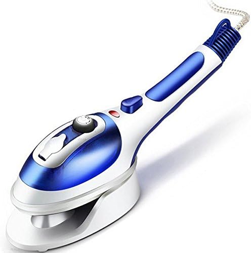 LoonTiger Tyeoo Steamers for Clothes, Garment Steamer Mini Iron Household Handheld Portable Clothing Steam Fast Heat-up Powerful Steamers with Ceramic Soleplate for Travel (Blue) 110V ONLY