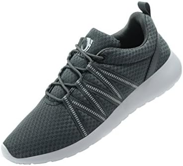 Fanic Men's sneakers casual Lightweight Running Shoes Athletic workout Fitness sports Shoes (MEN,43EU/9.5US, Dark gray)
