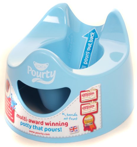 Pourty Easy-to-Pour Potty, Blue