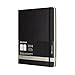 Moleskine 12 Month Pro Weekly Vertical Planner, Extra Large, Black, Hard Cover (7.5 x 10)