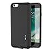 iPhone 6S / 6 Battery Case - ZeeHoo Ultra Slim Extended Battery Case with High Capacity 2000 mAh for iPhone 6S / 6-4.7 inch (Build-in Magnetic Metal for Car Phone Mount Holder) (Black)