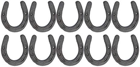 Amazon Com Midwest Craft House Small Cast Iron Horseshoes