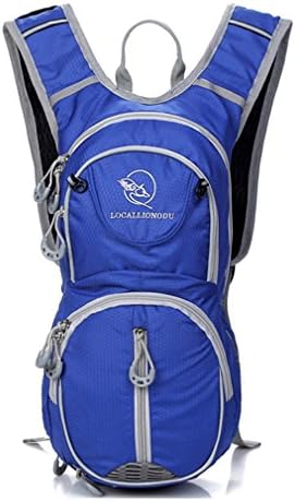 Unisex Youth Mini Backpack 12L Rucksack for Cyling Running Hiking (Sapphire blue)