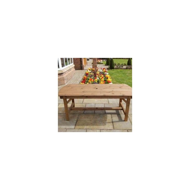 STAFFORDSHIRE GARDEN FURNITURE | WOODEN GARDEN TABLE | PREMIUM 6FT