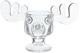 Eggnog Moose Mugs for Christmas Set of 4