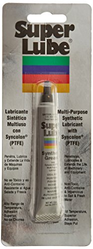 Super Lube 21010 Synthetic Grease (NLGI 2), Blistered, ½ Oz Tube