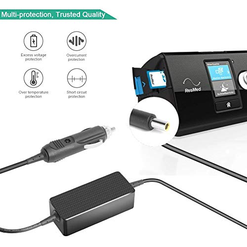 DC Converter Resmed Airsense 10,HKY 12V24V Car Charger for Resmed S10 Series,Resmed Airsense 10