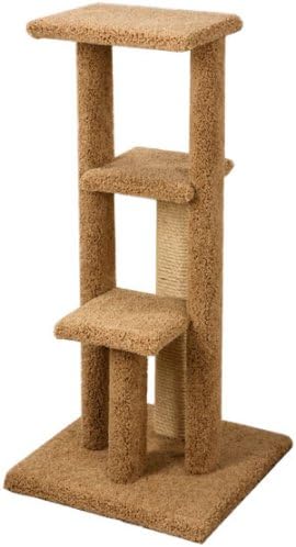 Pacific Pets Triple Platform Kitty Gym : Color NATURAL